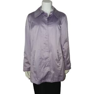 Calvin Klein Women's Lilac Rain Jacket || Med || GUC